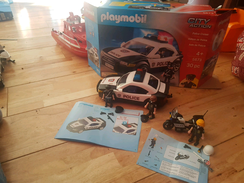 playmobil police car 5673